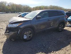 Salvage cars for sale from Copart Windsor, NJ: 2018 Toyota Highlander LE
