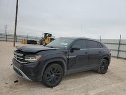 Salvage cars for sale at Andrews, TX auction: 2020 Volkswagen Atlas Cross Sport S
