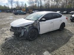 Salvage cars for sale at Waldorf, MD auction: 2018 Nissan Sentra S