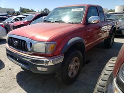 Salvage cars for sale from Copart Martinez, CA: 2003 Toyota Tacoma Xtracab