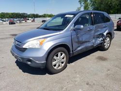 Salvage cars for sale at Dunn, NC auction: 2007 Honda CR-V EXL
