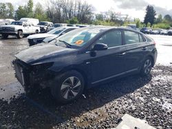 Salvage cars for sale at Portland, OR auction: 2018 Hyundai Ioniq SEL