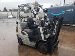 Salvage trucks for sale at Chalfont, PA auction: 2014 Nissan Forklift