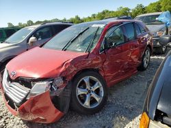 Salvage cars for sale at Byron, GA auction: 2009 Toyota Venza