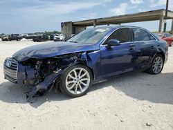 Vehiculos salvage en venta de Copart West Palm Beach, FL: 2019 Audi A4 Premium Plus