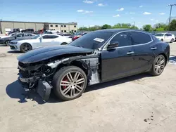 Salvage cars for sale from Copart Wilmer, TX: 2018 Maserati Ghibli S