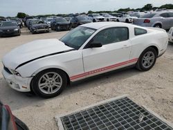 Salvage cars for sale from Copart San Antonio, TX: 2012 Ford Mustang