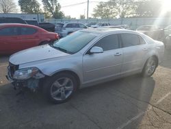 Chevrolet salvage cars for sale: 2011 Chevrolet Malibu 2LT