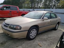 Salvage cars for sale from Copart Seaford, DE: 2004 Chevrolet Impala
