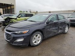 Salvage cars for sale at Kansas City, KS auction: 2022 Chevrolet Malibu LS