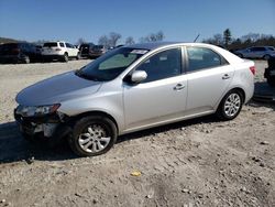 Salvage cars for sale at West Warren, MA auction: 2010 KIA Forte EX