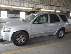 Ford salvage cars for sale: 2005 Ford Escape Limited