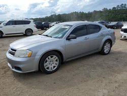 Salvage cars for sale at Greenwell Springs, LA auction: 2014 Dodge Avenger SE
