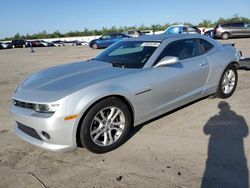 Salvage cars for sale at Fresno, CA auction: 2015 Chevrolet Camaro LS