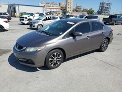 Salvage cars for sale at New Orleans, LA auction: 2014 Honda Civic LX