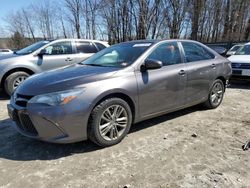 Salvage cars for sale at Candia, NH auction: 2015 Toyota Camry LE