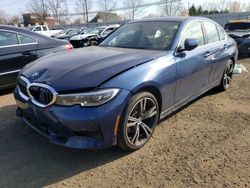 Salvage cars for sale at New Britain, CT auction: 2021 BMW 330XI