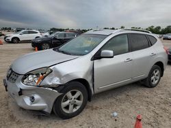 Salvage cars for sale from Copart Houston, TX: 2013 Nissan Rogue S