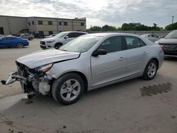Salvage cars for sale from Copart Wilmer, TX: 2015 Chevrolet Malibu LS