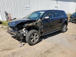 Salvage cars for sale from Copart Portland, MI: 2012 Chevrolet Equinox LS