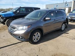 Salvage cars for sale from Copart Woodhaven, MI: 2012 Honda CR-V EX