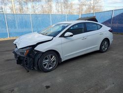 Salvage cars for sale at Moncton, NB auction: 2020 Hyundai Elantra SEL