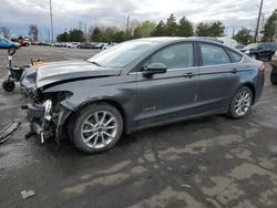 Salvage cars for sale at Denver, CO auction: 2017 Ford Fusion SE Hybrid