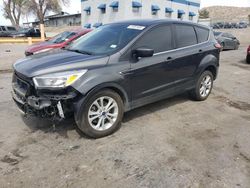 Salvage cars for sale at Albuquerque, NM auction: 2019 Ford Escape SE