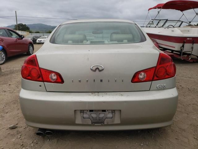 2006 Infiniti G35