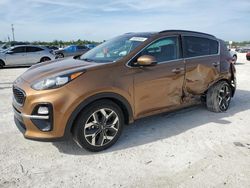 Salvage cars for sale from Copart Arcadia, FL: 2020 KIA Sportage EX