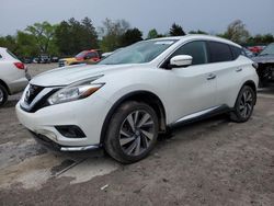 Salvage cars for sale at Madisonville, TN auction: 2015 Nissan Murano S