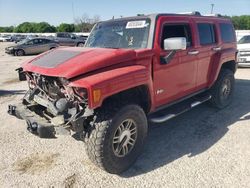 Salvage cars for sale at San Antonio, TX auction: 2006 Hummer H3