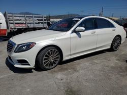 Salvage cars for sale at Sun Valley, CA auction: 2016 Mercedes-Benz S 550