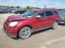 Salvage cars for sale at Indianapolis, IN auction: 2015 Chevrolet Equinox LT