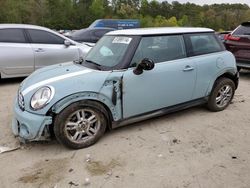 Salvage cars for sale at Seaford, DE auction: 2012 Mini Cooper