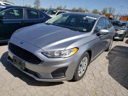Salvage cars for sale at Bridgeton, MO auction: 2020 Ford Fusion S