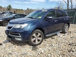 Salvage cars for sale at Candia, NH auction: 2013 Acura MDX