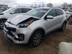 Salvage cars for sale from Copart Elgin, IL: 2019 KIA Sportage EX