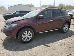 Salvage cars for sale at Columbus, OH auction: 2013 Nissan Murano S