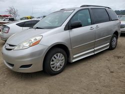 Salvage cars for sale at San Martin, CA auction: 2008 Toyota Sienna CE