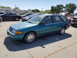 Salvage cars for sale at Sacramento, CA auction: 1995 Ford Escort LX