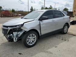 Chevrolet Equinox LS salvage cars for sale: 2022 Chevrolet Equinox LS