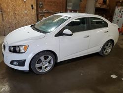 Vehiculos salvage en venta de Copart Ebensburg, PA: 2015 Chevrolet Sonic LTZ