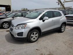 Salvage cars for sale at Kansas City, KS auction: 2016 Chevrolet Trax LS