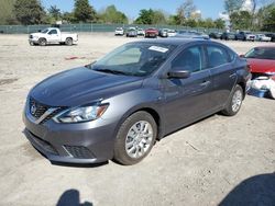 Nissan Vehiculos salvage en venta: 2018 Nissan Sentra S