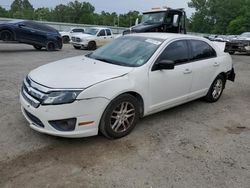 Salvage cars for sale from Copart Shreveport, LA: 2012 Ford Fusion S