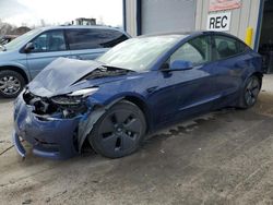 Salvage cars for sale from Copart Duryea, PA: 2021 Tesla Model 3