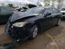 Salvage cars for sale at Elgin, IL auction: 2007 Lexus ES 350