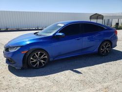 Salvage cars for sale from Copart Adelanto, CA: 2019 Honda Civic Sport