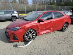 Salvage cars for sale from Copart Waldorf, MD: 2018 Toyota Corolla L